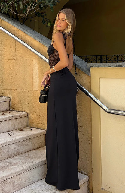 COMPLIMENT ME MAXI LACE DRESS