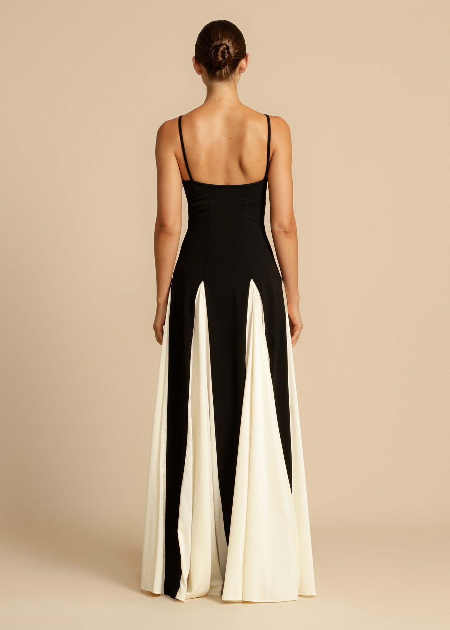 GRISELDA COLOR BLOCK MAXI DRESS