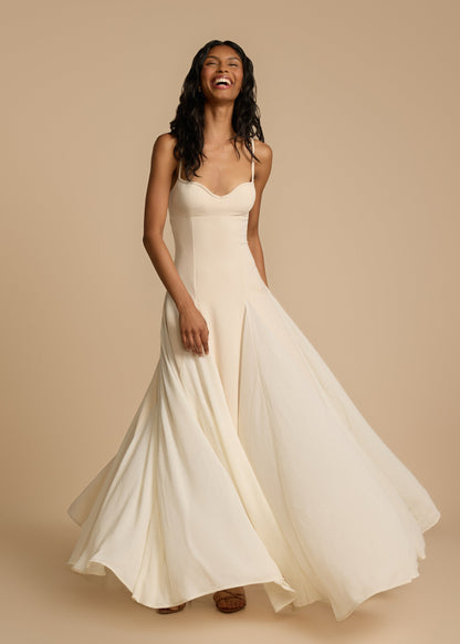 GRISELDA COLOR BLOCK MAXI DRESS