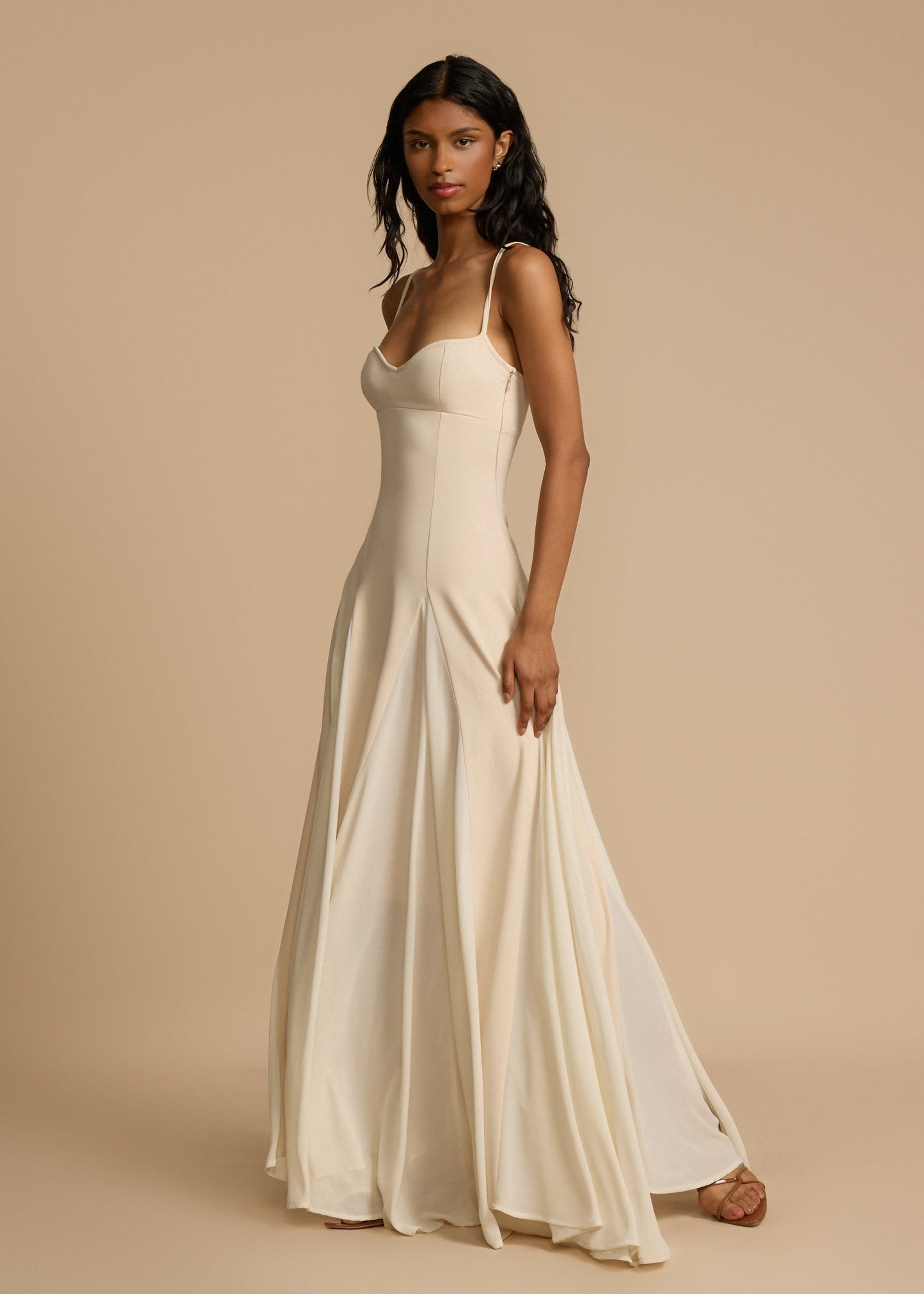 GRISELDA COLOR BLOCK MAXI DRESS