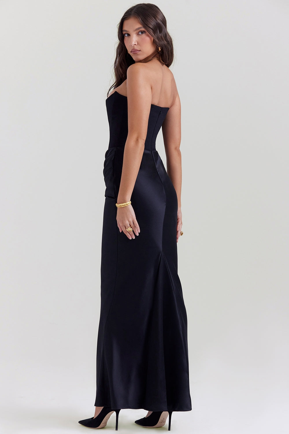 LILLY STRAPLESS CORSET DRESS