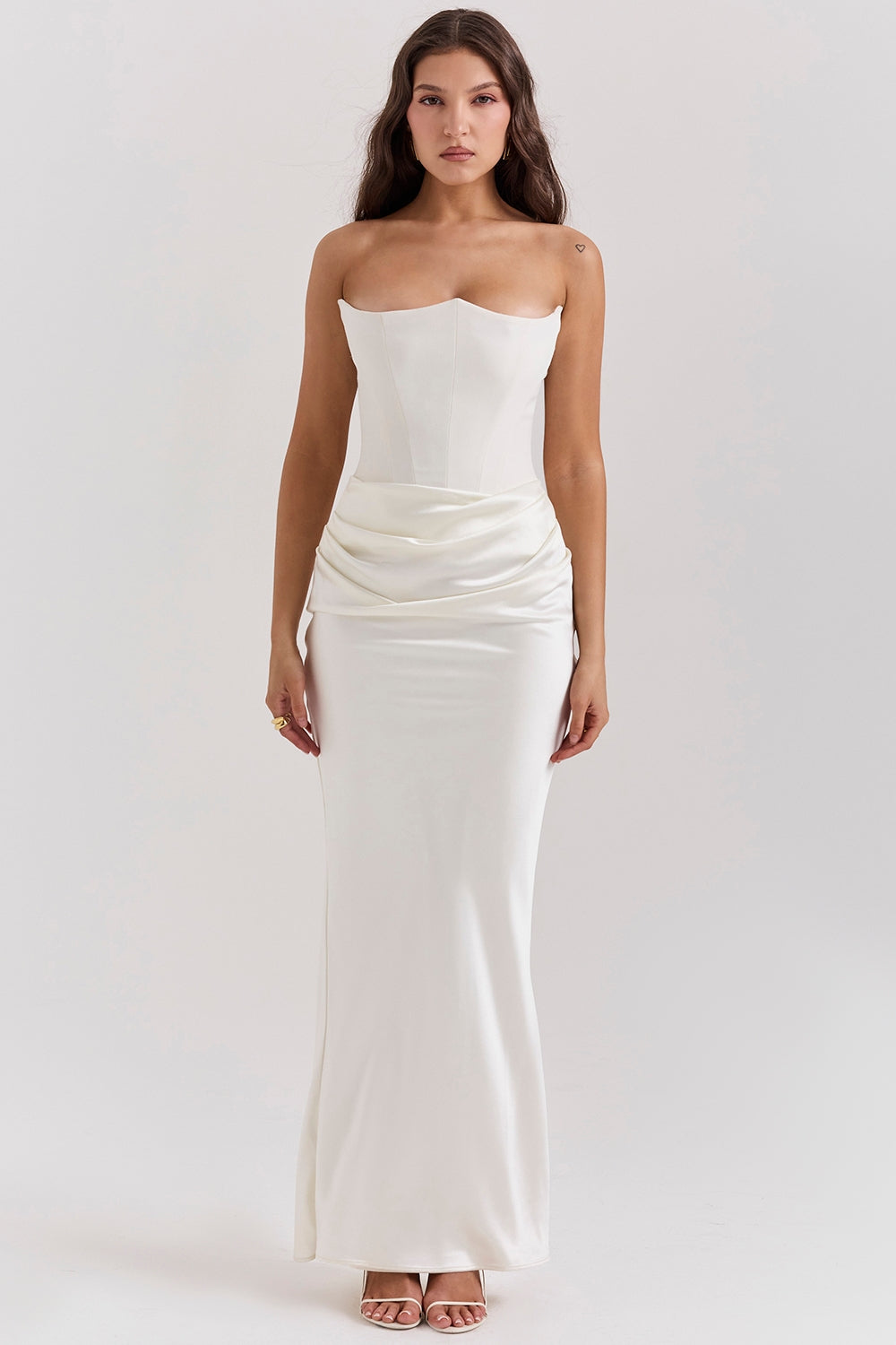 LILLY STRAPLESS CORSET DRESS