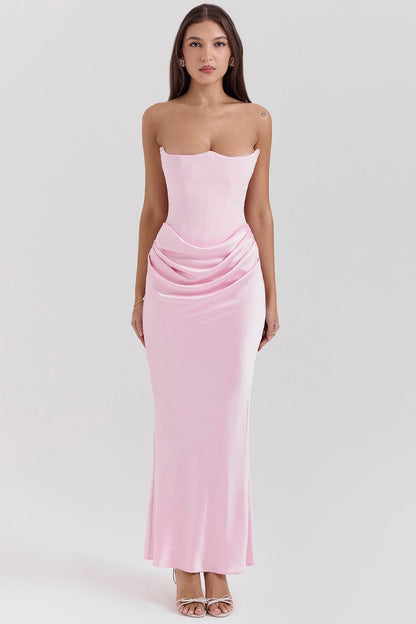 LILLY STRAPLESS CORSET DRESS